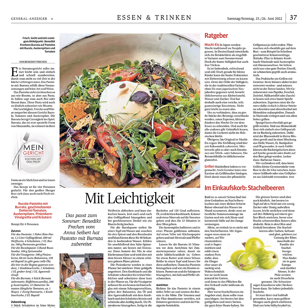 Grafik Rezept Mit Leichtigkeit